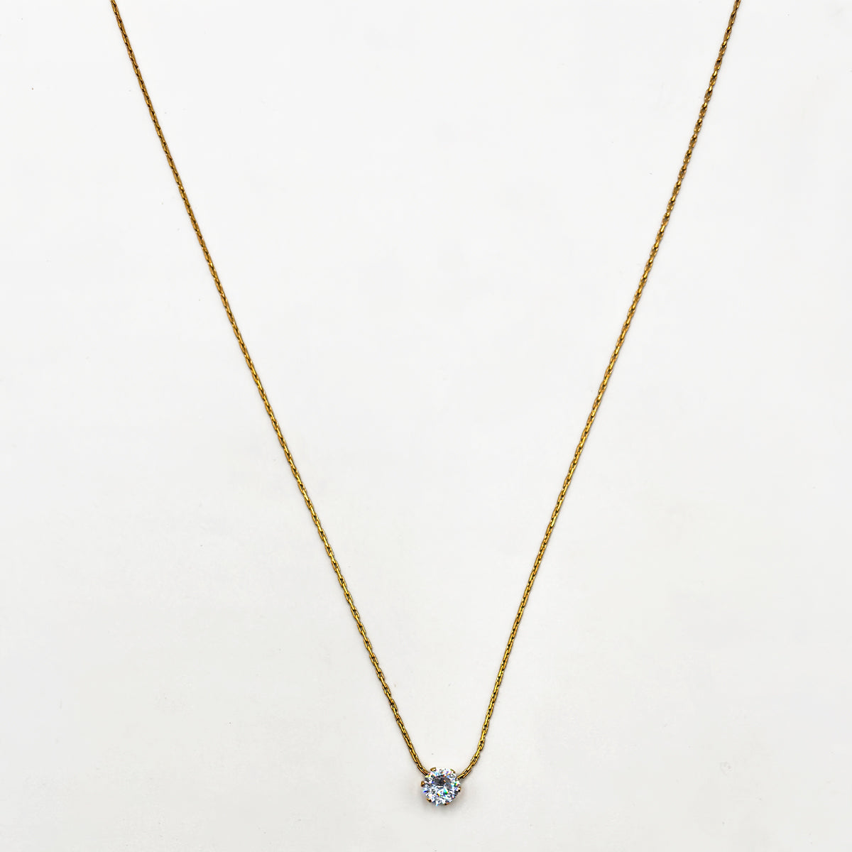 Eternal Glow Solitaire Necklace