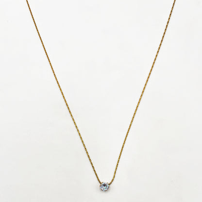 Eternal Glow Solitaire Necklace