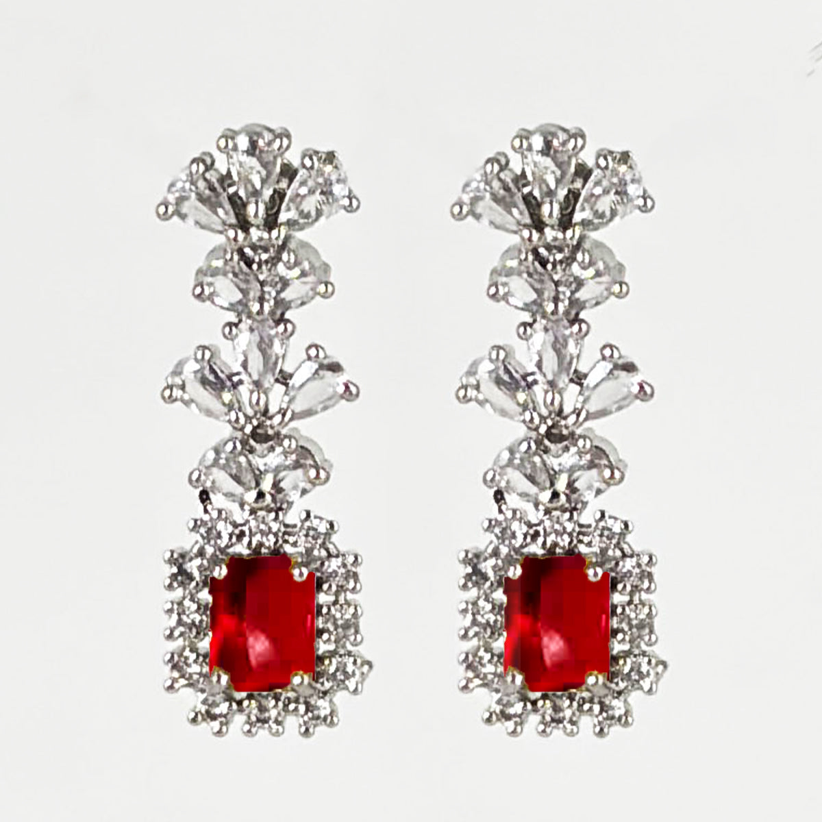 Royal Ruby Elegance Jewelry Set