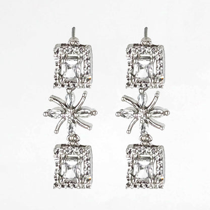 Celestial Sparkle Floral Jewelry Set