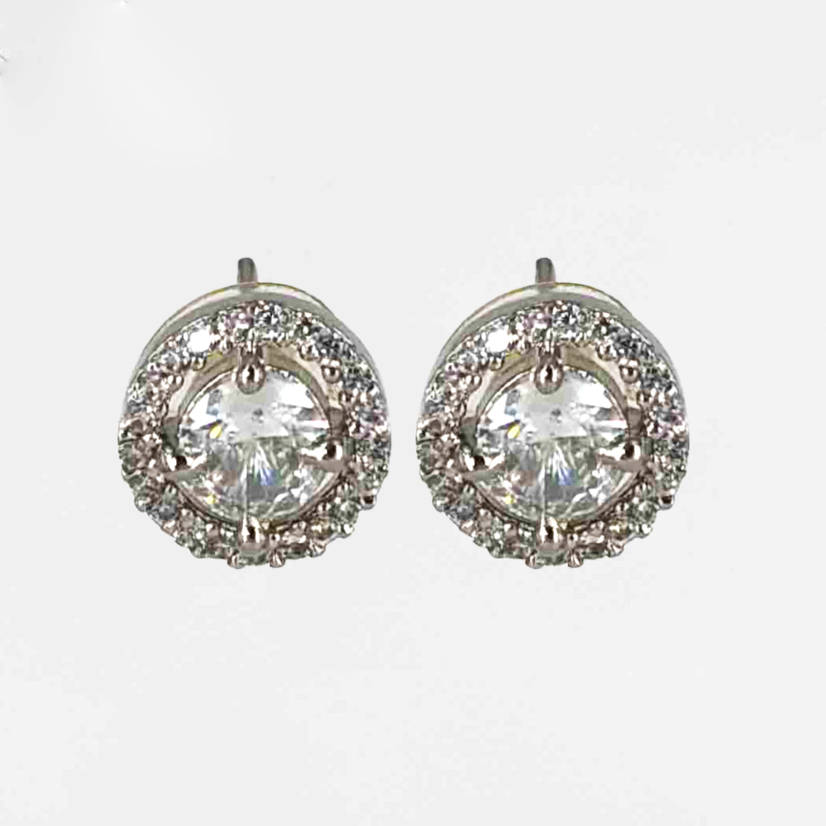 Complete American Diamond Mangalsutra Set with Earrings and Adjustable Halo Finger Ring