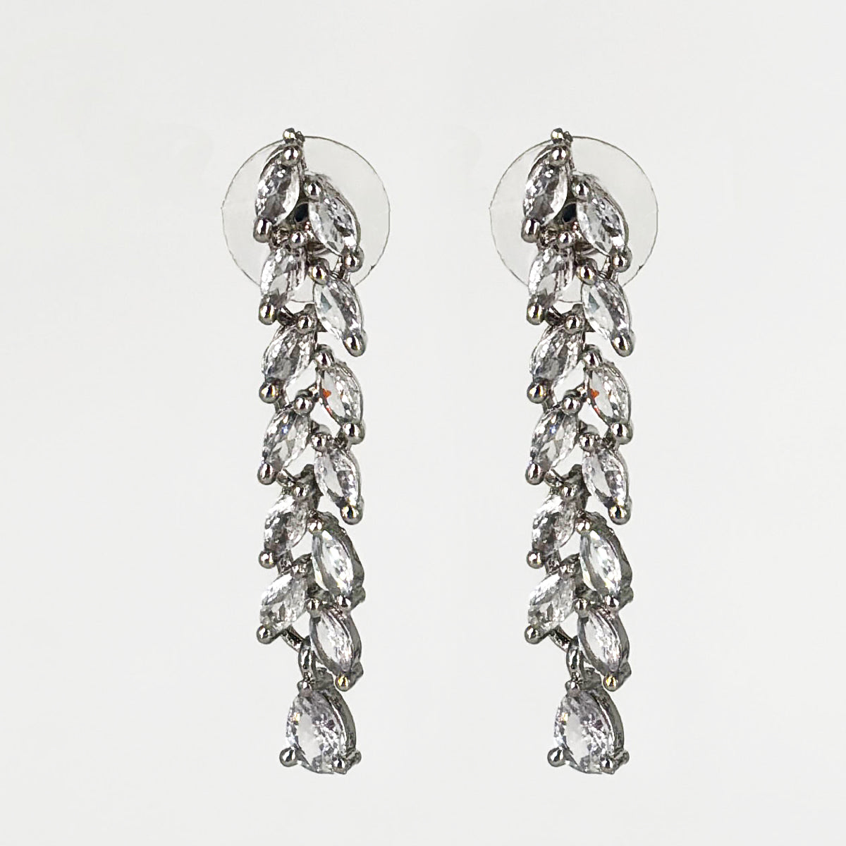 Complete Zircon Leaf Bridal Set