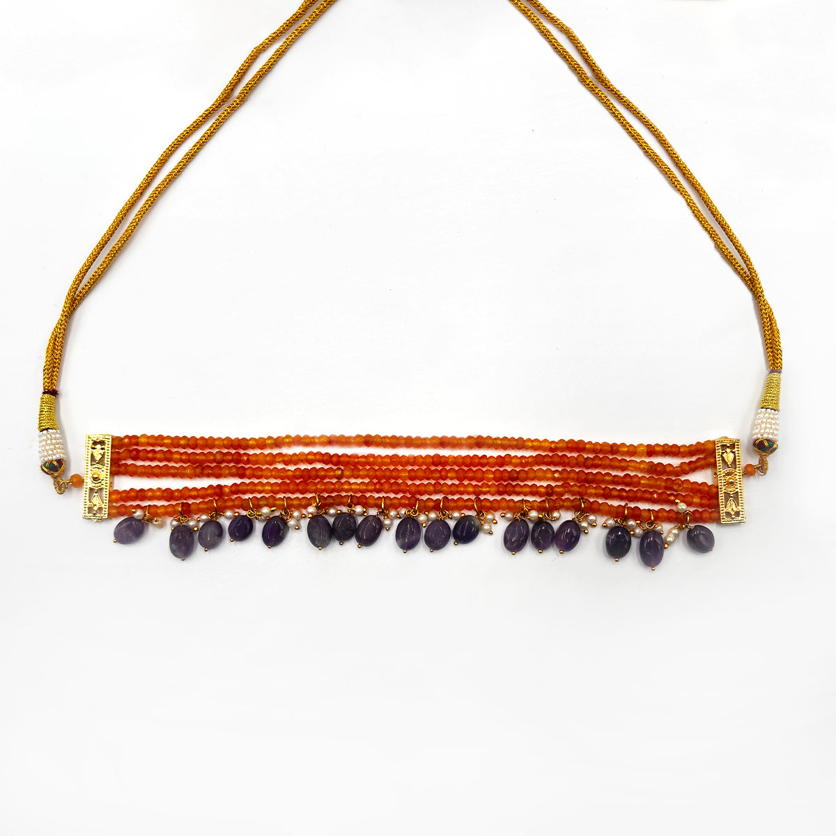 Modern Halo Mangalsutra and Studs