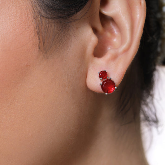 Scarlet Elegance Necklace Set