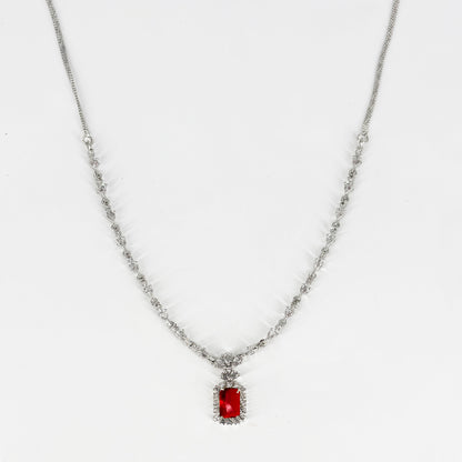 Royal Ruby Elegance Jewelry Set