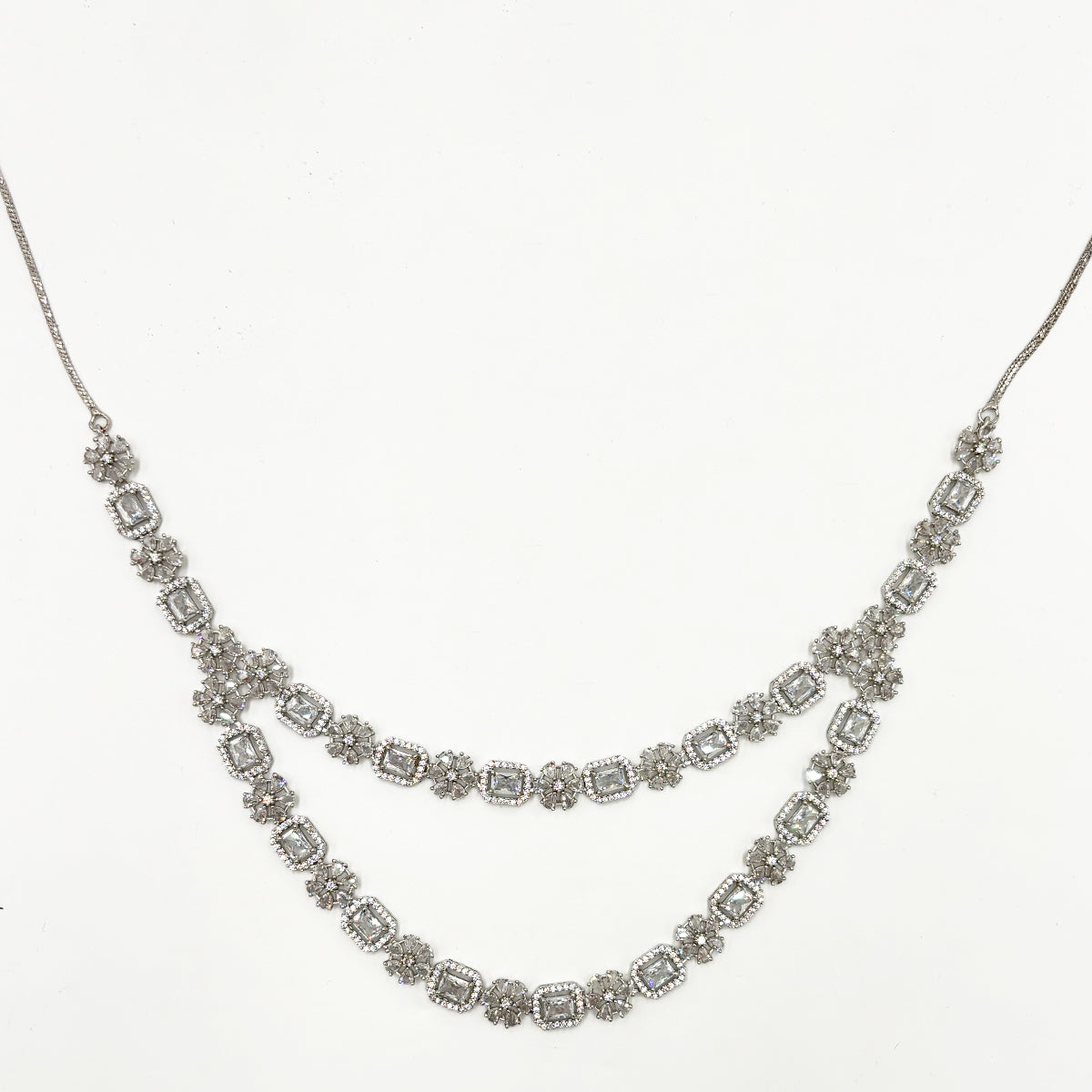 Complete Floral Zircon Bridal Collection