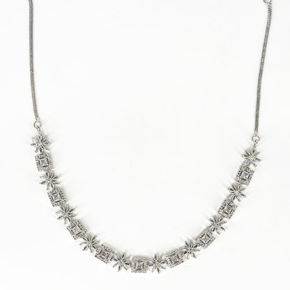 Celestial Sparkle Floral Jewelry Set