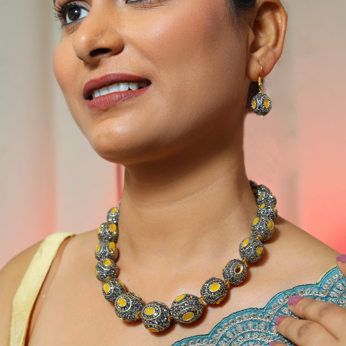 Antique Grace Beaded Jewelry Set