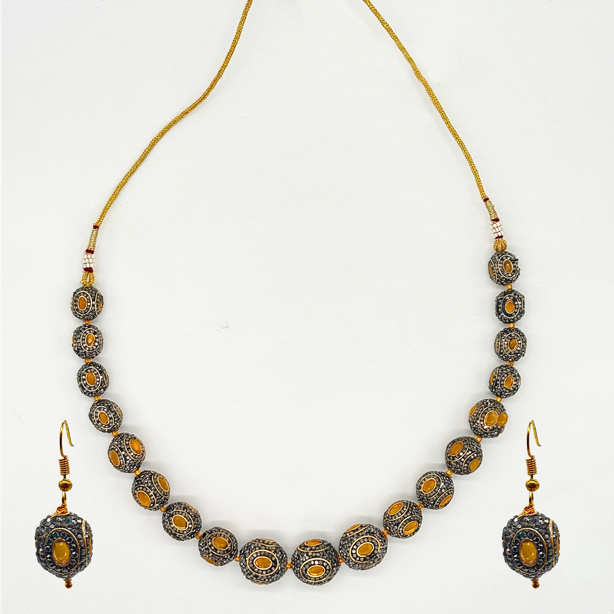 Antique Grace Beaded Jewelry Set