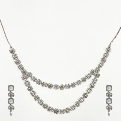 Complete Floral Zircon Bridal Collection