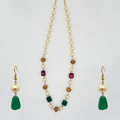 Dazzling Halo Link Zircon Set