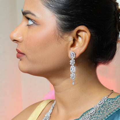 Complete Floral Zircon Bridal Collection