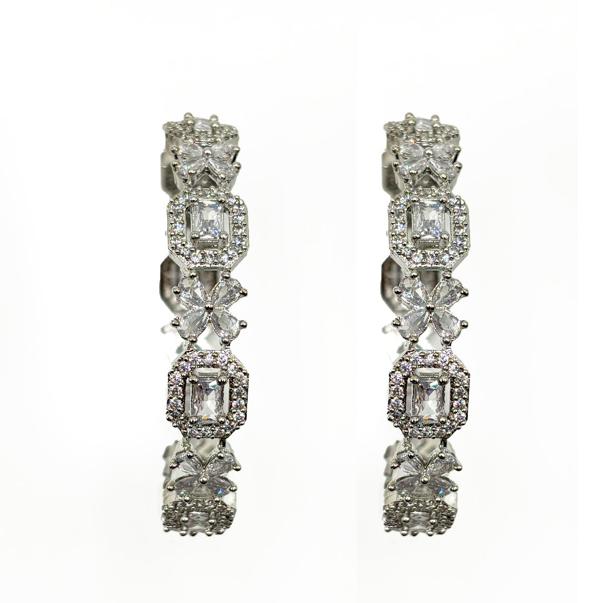 Complete Floral Zircon Bridal Collection